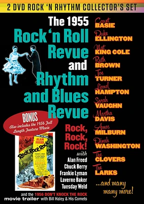 The 1955 Rock & Roll Revue and Rhythm and Blues Revue/Rock, Rock, Rock! [2 Discs] [DVD]