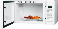 GE - 1.4 Cu. Ft. Mid-Size Microwave - White