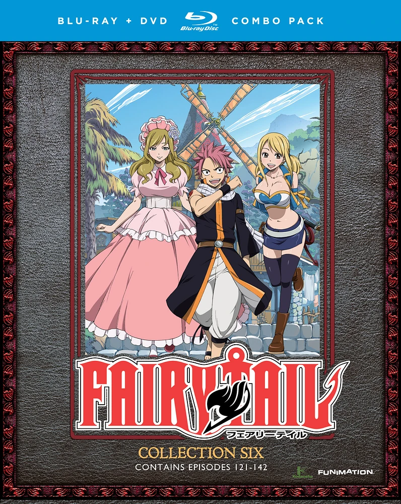 Fairy Tail: Collection Six [Blu-ray/DVD] [8 Discs]