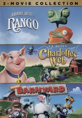 Rango/Charlotte's Web/Barnyard [3 Discs] [DVD]