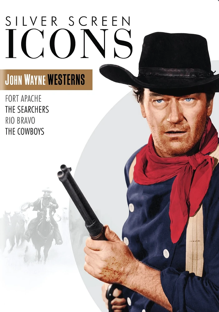 Silver Screen Icons: John Wayne Westerns [4 Discs] [DVD]