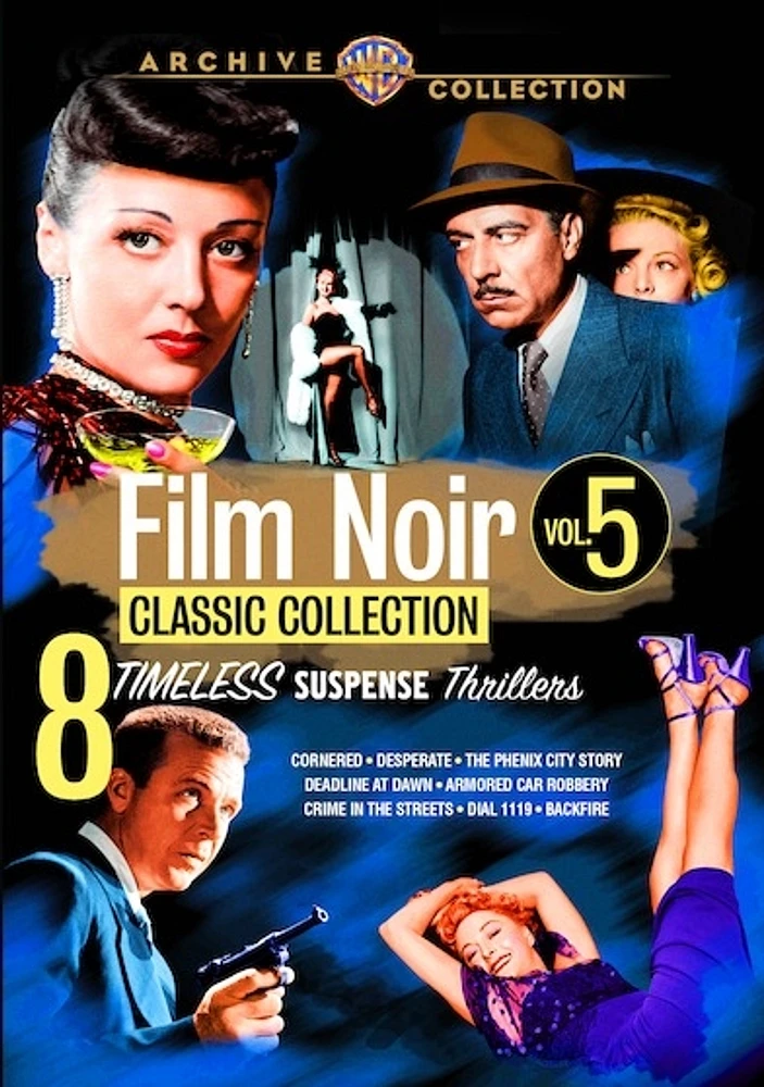 Film Noir Classic Collection: Volume Five [4 Discs] [DVD]