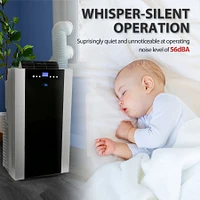 Whynter - Sq. Ft. Portable Air Conditioner