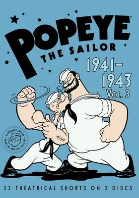 Popeye the Sailor: 1941-1943 - Volume 3 [DVD]