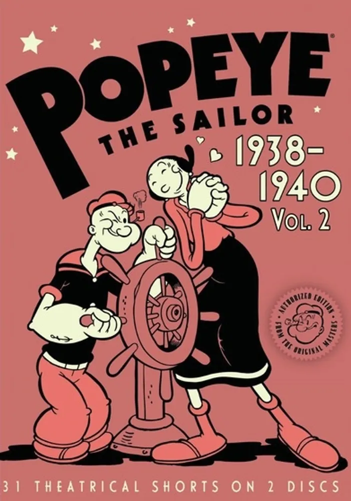 Popeye the Sailor: 1938-1940 - Volume 2 [DVD]