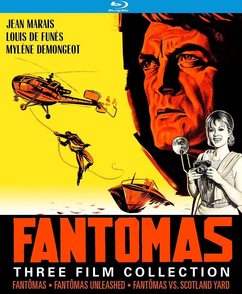 Fantomas: Three Film Collection [Blu-ray] [2 Discs]