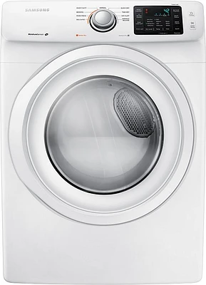 Samsung - 7.5 Cu. Ft. Stackable Electric Dryer with Sensor Dry