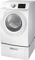 Samsung - 7.5 Cu. Ft. Stackable Electric Dryer with Sensor Dry