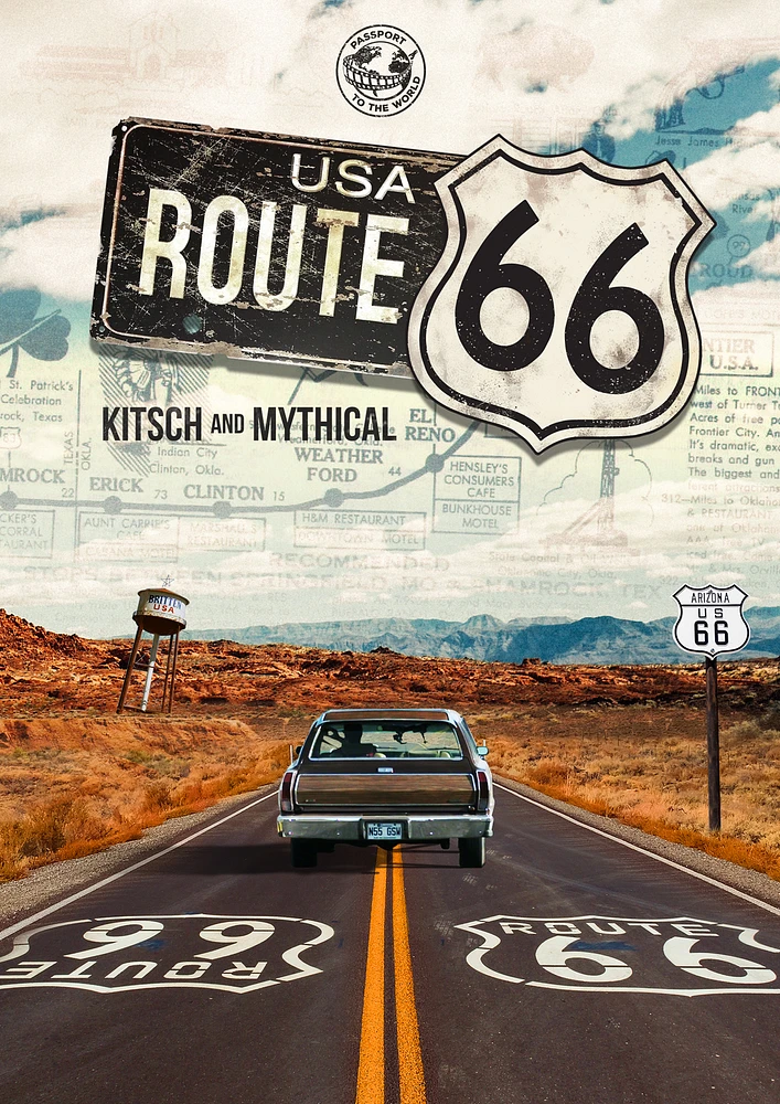 Route 66: Kitsch and Mythical [DVD] [2018]