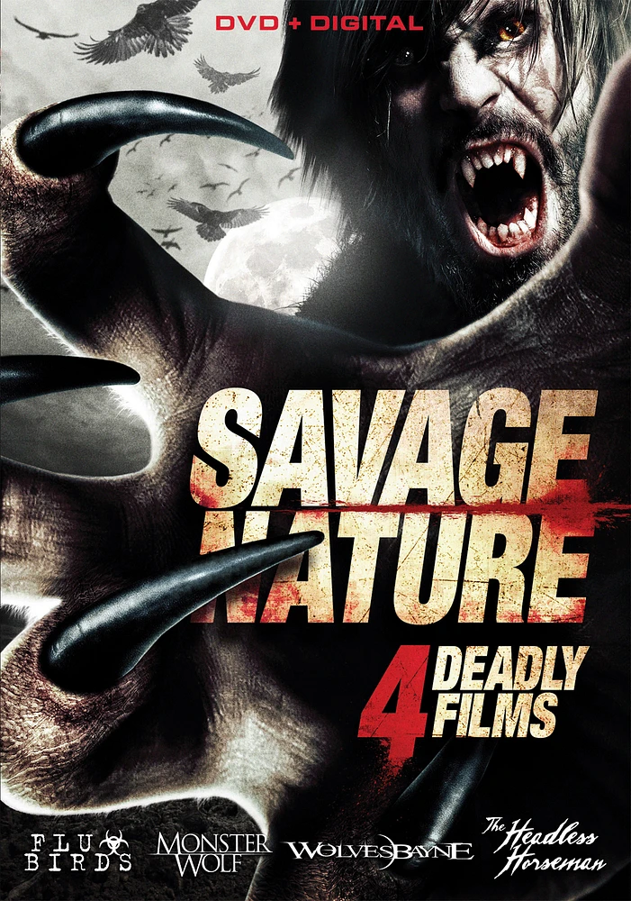 Savage Nature: 4 Deadly Films [DVD]