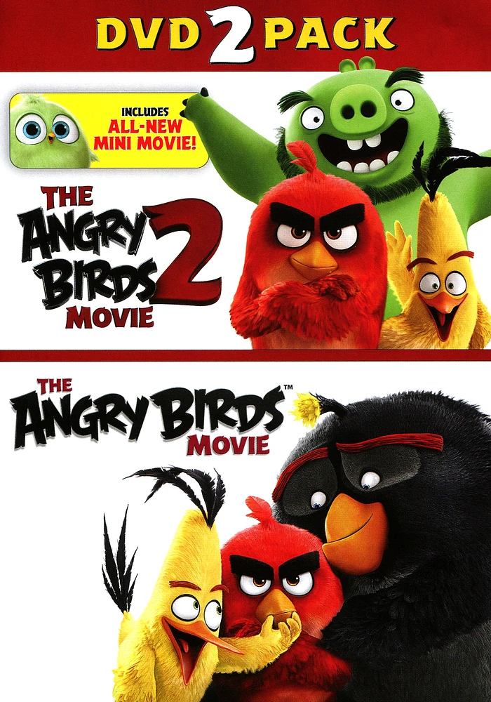 The Angry Birds Movie 2/The Angry Birds Movie [2 Discs] [DVD]