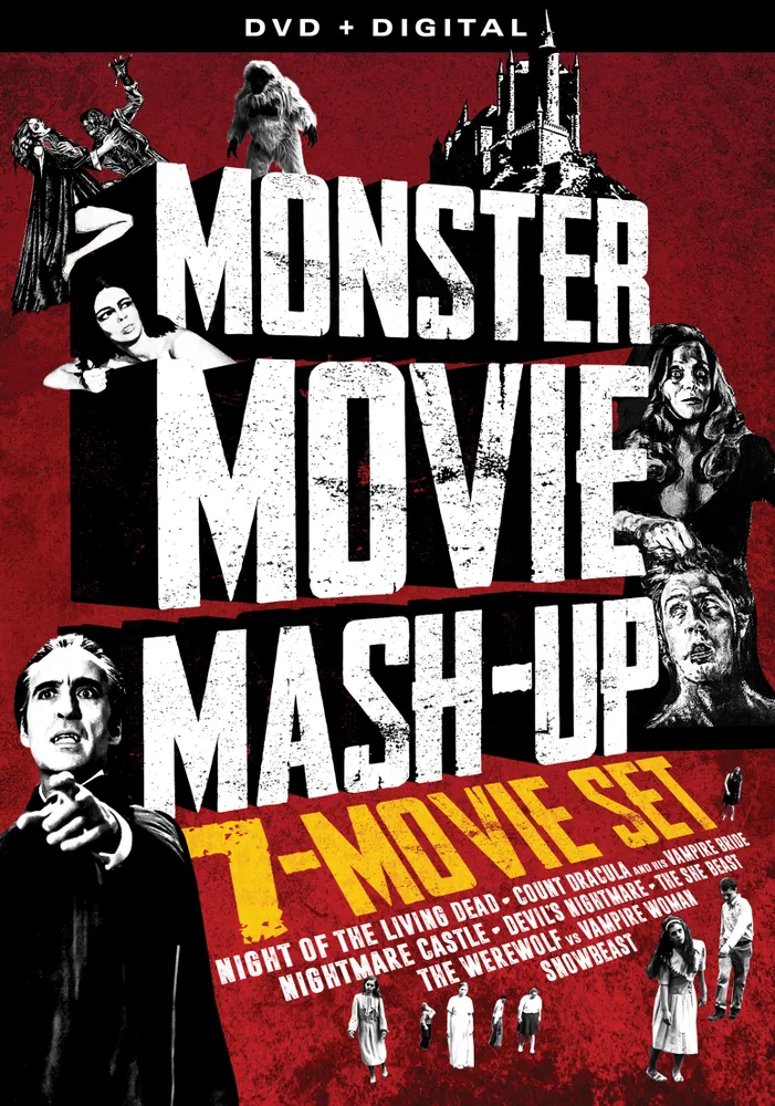 Monster Movie Mashup: 7 Film Collection [DVD]