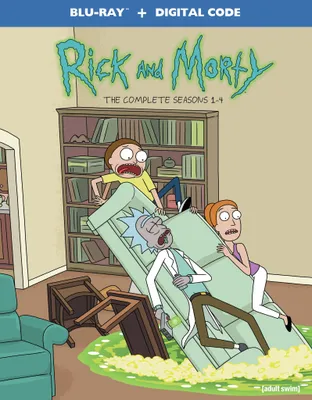 Rick and Morty: Seasons 1-4 [Includes Digital Copy] [Blu-ray]