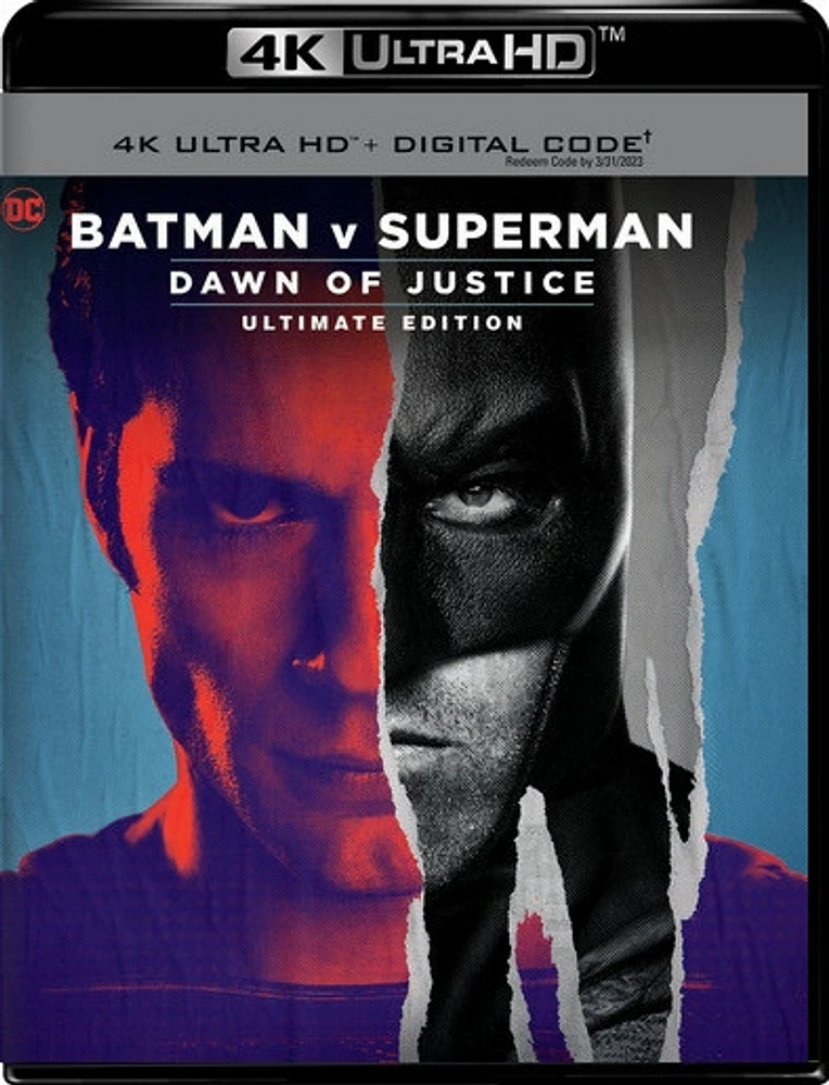 Batman v Superman: Dawn of Justice [4K Ultra HD Blu-ray] [2016]