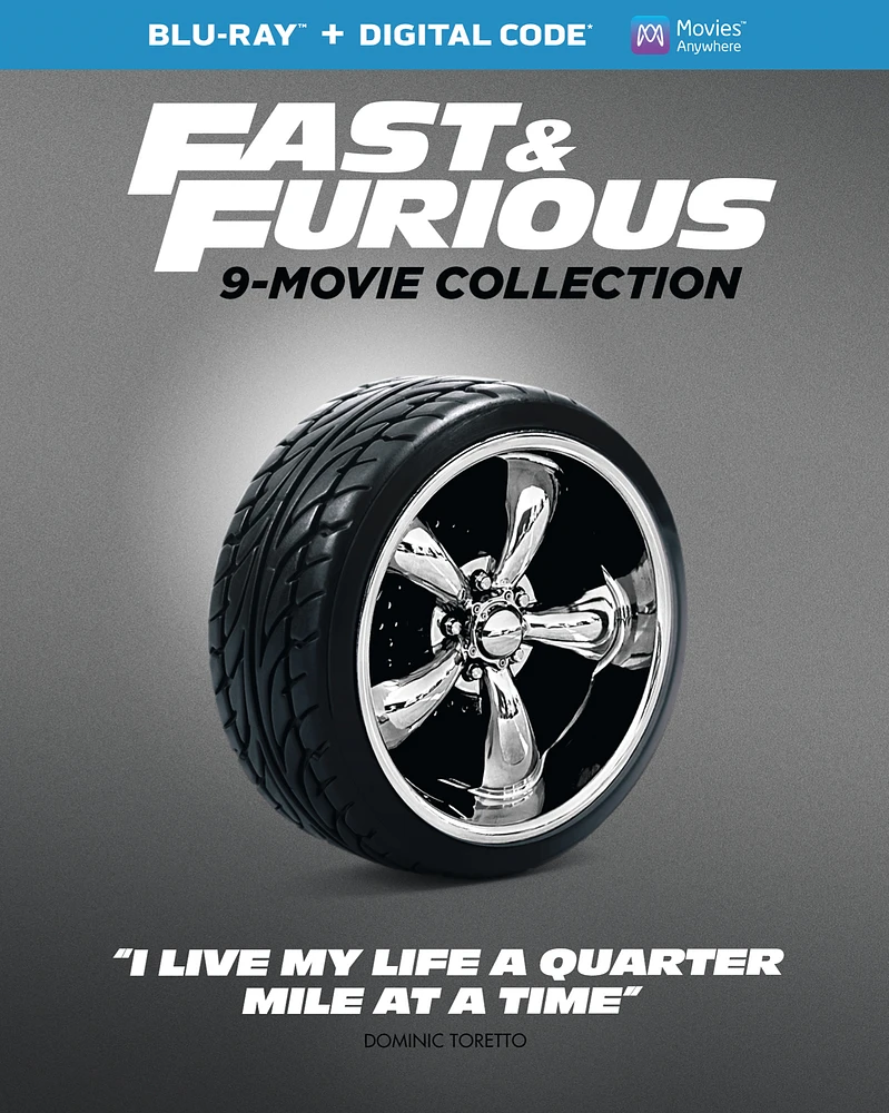 Fast and Furious 9-Movie Collection [Blu-ray]