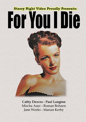 For You I Die [DVD] [1947]