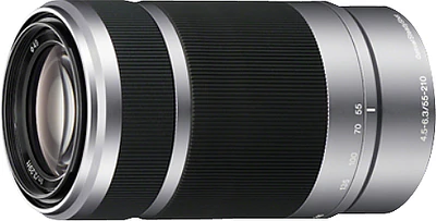 Sony - 55-210mm f/4.5-6.3 Telephoto Lens for Most Alpha E-Mount Cameras