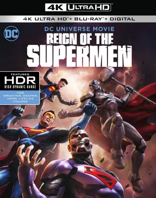 Reign of the Supermen [Includes Digital Copy] [4K Ultra HD Blu-ray/Blu-ray] [2019]