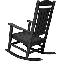 Hanover - Pineapple Cay All-Weather Rocking Chair - Black