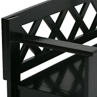 Simpli Home - Amherst Entryway Storage Bench - Black