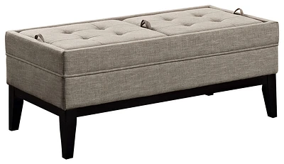 Simpli Home - Castlerock Storage Ottoman