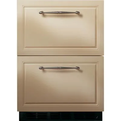 Monogram - 5 Cu.Ft. Built-In Compact Refrigerator - Custom Panel Ready