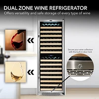 Whynter - -Bottle Dual Zone Wine Cooler