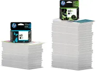 HP - 60 2-Pack Standard Capacity Ink Cartridges - Black & Tri-Color