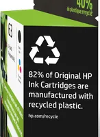 HP - 63 2-Pack Standard Capacity Ink Cartridges - Black & Tri-Color