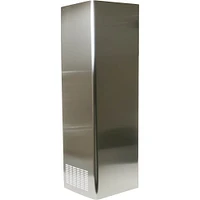 Ceiling Extension Duct Cover for Select Monogram 36" Range Hoods - Silver