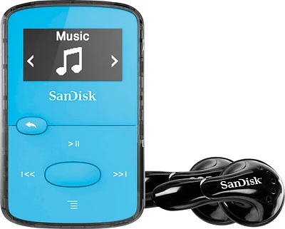 SanDisk - Clip Jam 8GB* MP3 Player - Blue