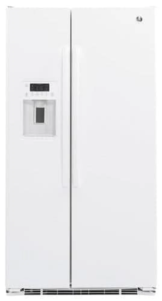 GE - Cu. Ft. Side-by-Side Counter-Depth Refrigerator