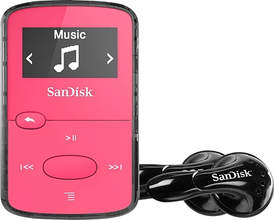 SanDisk - Clip Jam 8GB* MP3 Player - Pink