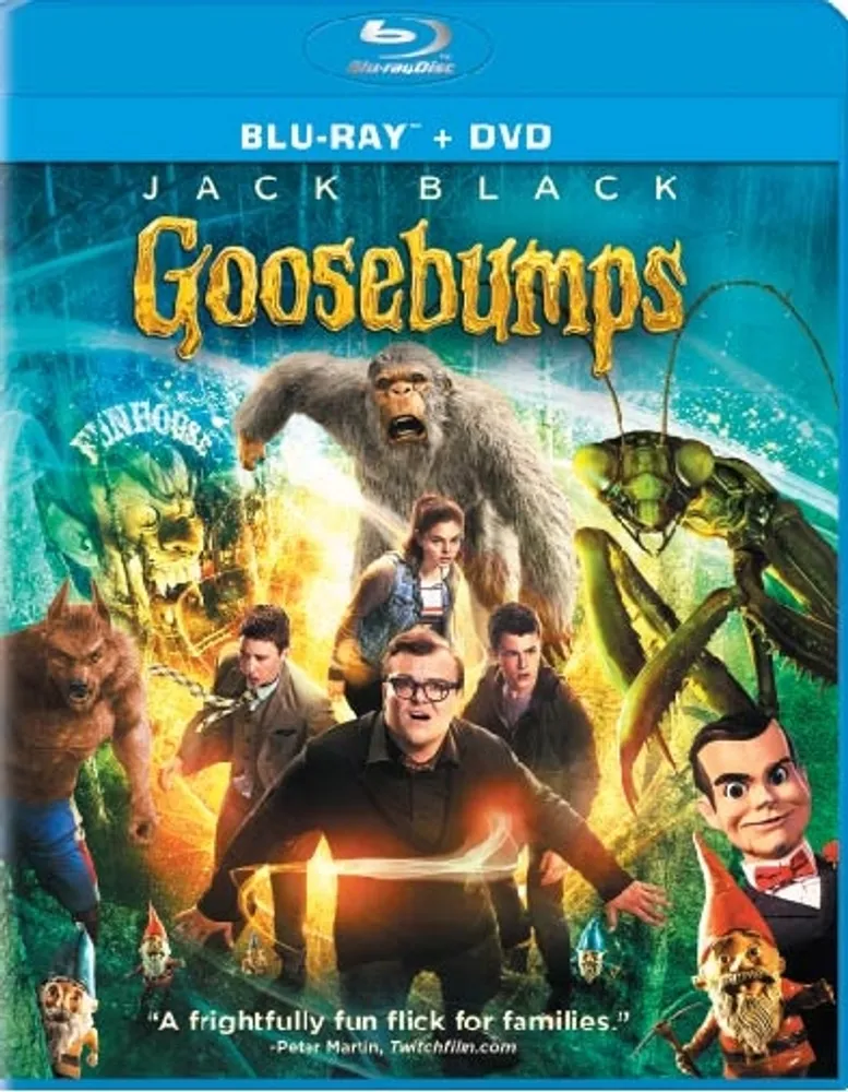 Goosebumps [Blu-ray/DVD] [2 Discs] [2015]