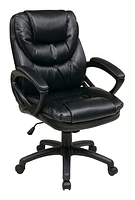 Office Star Products - Faux Leather Manager's Chair