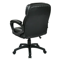 Office Star Products - Faux Leather Manager's Chair