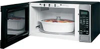 GE - 2.0 Cu. Ft. Full-Size Microwave - Stainless Steel