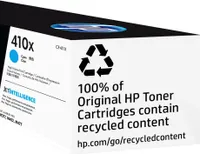 HP - 410X High-Yield Toner Cartridge - Cyan