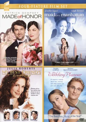 Made of Honor/Maid in Manhattan/My Best Friend's Wedding/The Wedding Planner [DVD]