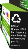 HP - 564 3-Pack Ink Cartridges - Cyan/Magenta/Yellow