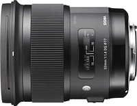 Sigma - 50mm f/1.4 Art DG HSM Lens for Nikon SLR Cameras - Black
