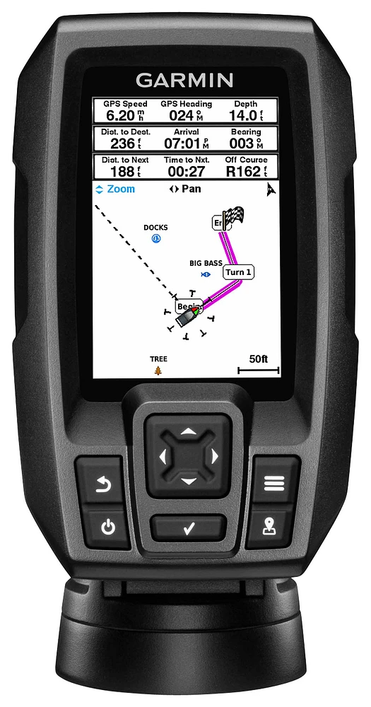 Garmin - Striker 4 Fishfinder GPS - Black