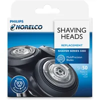 Philips Norelco - SH50/52 Replacement Head for Series 5000 Shavers - Silver