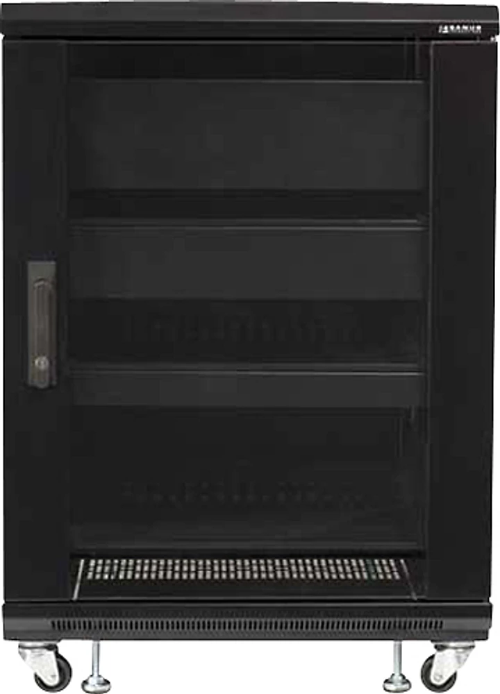 Sanus - Component 100 Series 15U A/V Rack - Black