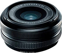 Fujifilm - XF 18mm f/2 R Pancake Lens - Black