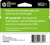 HP - 902XL High-Yield Ink Cartridge - Yellow