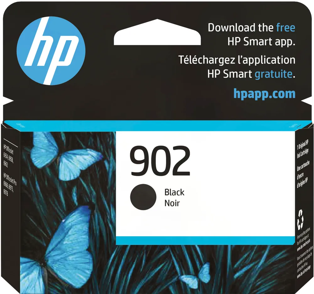 HP - 902 Standard Capacity Ink Cartridge - Black