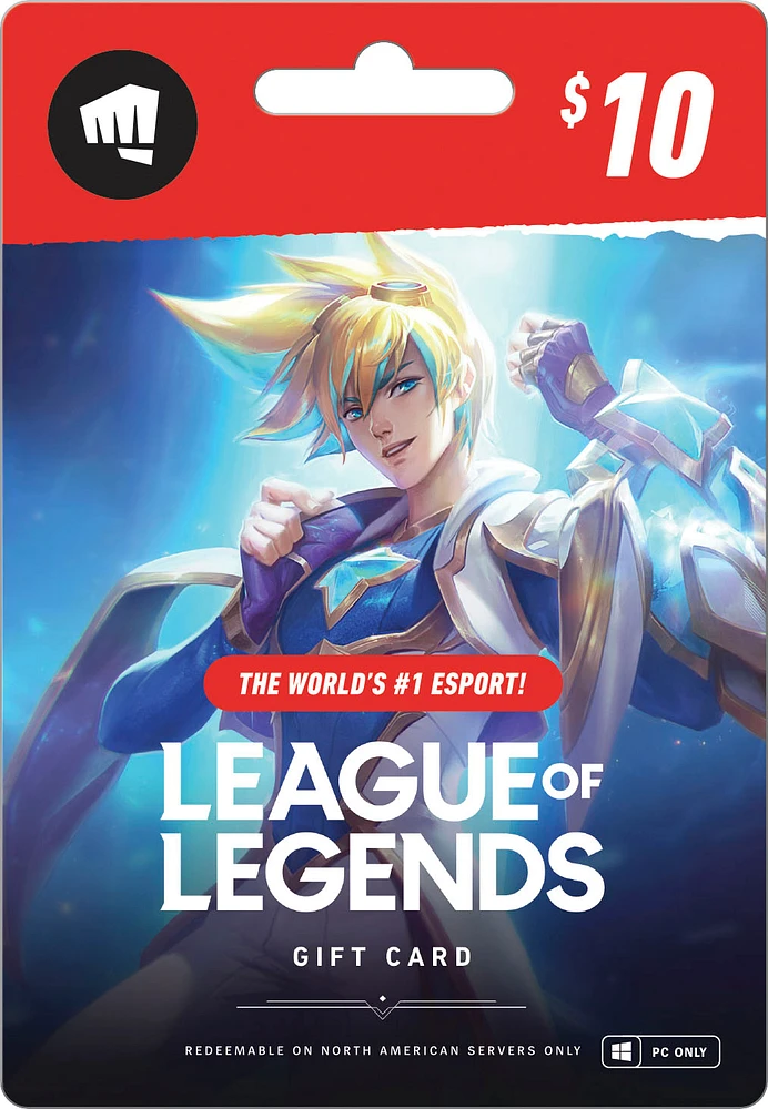 $10 League of Legends Game Card