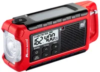 Midland - Weather Alert Radio - Red, Black