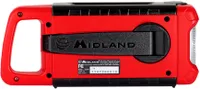 Midland - Weather Alert Radio - Red, Black